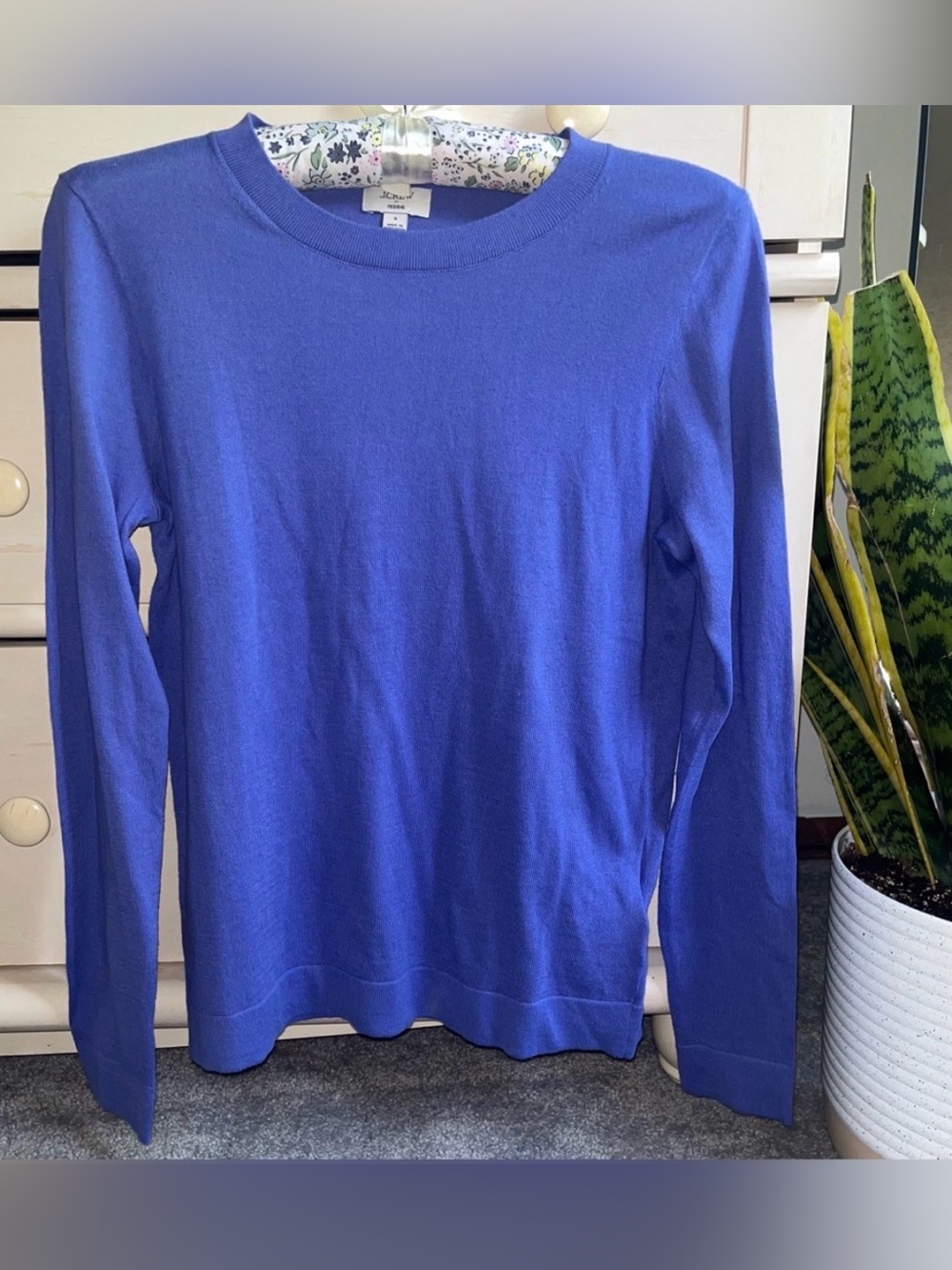 NWOT J Crew Teddie All Cotton Sweater Size Small